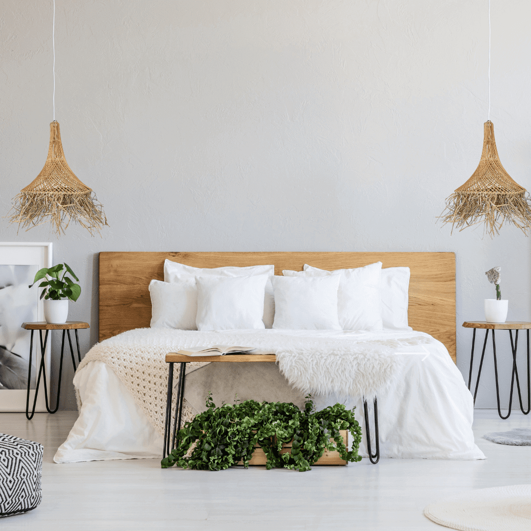 suspension en rotin Lovina