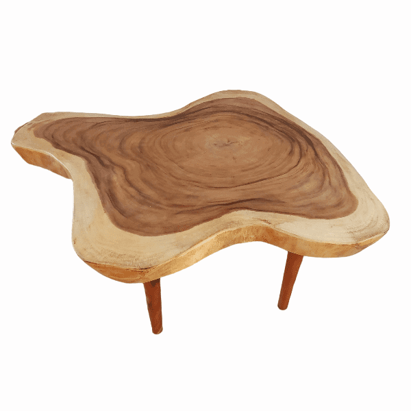 Table basse Gianyar en bois de suar