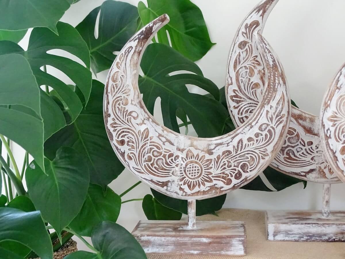 sculpture lune de bali