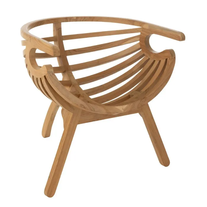 fauteuil en teck Sadewa